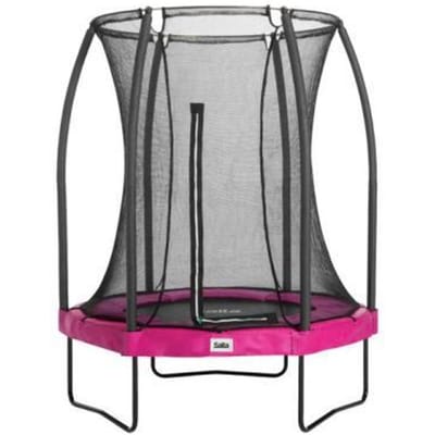 Salta Comfort Edition - ø 153 cm - Ronde trampoline met veiligheidsnet - Roze - Mini/Kleine trampoline voor kinderen