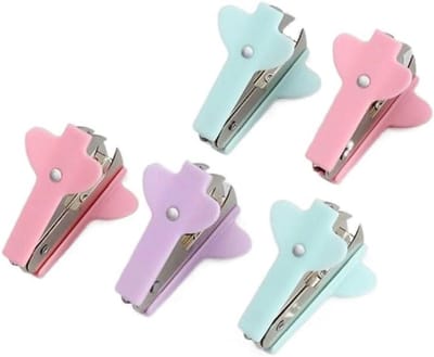 Mini Nietjes Verwijderaars - Nietjestrekker Tool - Documenten Ontnieten - Kunststof en Metaal - 50 x 40 x 20 mm