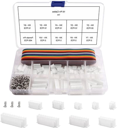 Connector Kit - Elektronica Onderdelen - Elektronica Reparatie - 481 Stuks Set - 2.54mm Steek - Multicolor