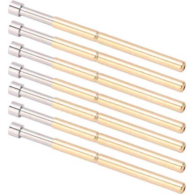 100 stuks Veer Test Pogo Pin Concaaf Kop Type Messing Materiaal 2,02mm0,1in Buisdiameter