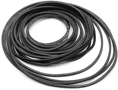 50 Stuks Universele Cassettedeck Reparatieriemen Mix Set (40-135MM Vierkant)
