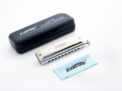 Easttop t10-40 - Chromatische mondharmonica - Toonsoort C - beste keus voor beginners
