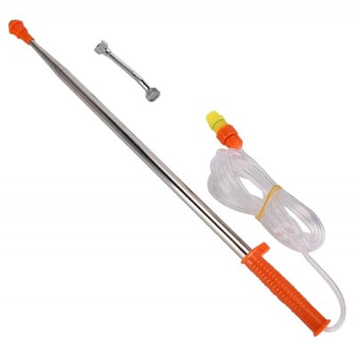Dailygoods- Verlengsproeistang - Telescopische Sproeistaaf - Roestvrij Staal - 56,2 cm - Irrigatie - Mondstuk - Sproeistang