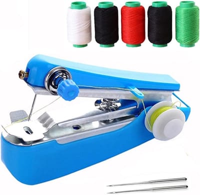 Mini Naaimachine Set - Naaiset Benodigdheden - Kleine Reparaties - Draagbaar Flexibel - 10 Millimeter - Diverse Kleuren