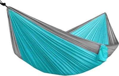 Draagbare Hangmat - Outdoor Hangbed - Ontspanning Buiten - Lichtgewicht Nylon - 300x200 cm - Meerdere Kleuren