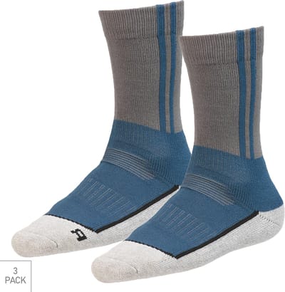 Bata Industrials - 3-Pack - Pro-Cool Werksokken - Ventilerend - Verkoelend - ESD - Heren / Dames - denim - 35-38 - 131313100