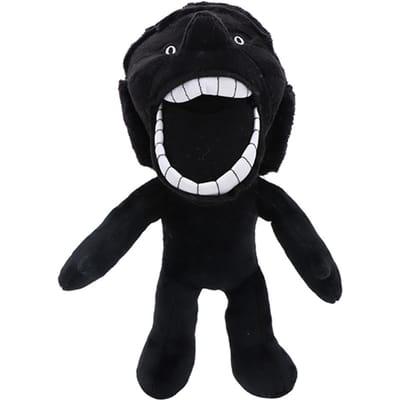 27 cm zwarte SCP-067 pluche speelgoed voor kinderen, filmknuffels, zachte SCP-067 poppen voor fans, verjaardagscadeaus, speelgoed voor kinderkamerdecoratie 27cm
