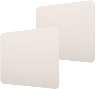 Dailygoods- Muismat Lichtgewicht 2 Mm - Muismat Waterdicht - Muismat Dubbelzijdig - Muismat PVC-leer - Muismat Gaming - Afmeting 27x21 Cm - Bureaumat