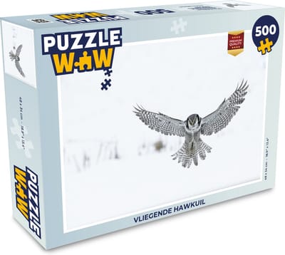 Puzzel Vliegende Hawkuil - Legpuzzel - Puzzel 500 stukjes