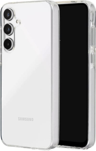 Mobiparts hoesje geschikt voor Samsung Galaxy A35 5G - Zacht TPU - Schokabsorberend TPU - Grip Coating - Transparant