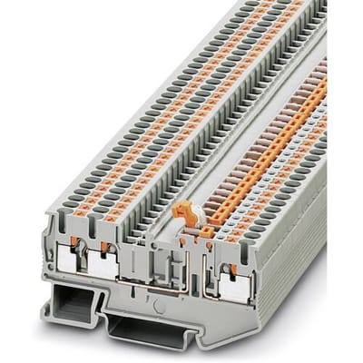 Phoenix Contact 3210169 Scheidingsklem 5.2 mm Snelaansluiting Grijs 50 stuk(s)
