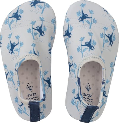 Fresk Zwemschoenen 25/26 -UV 50-bescherming – Antislip Strandschoenen – Quick Dry – Waterschoenen voor Kinderen – Elastische Pasvorm Jongens - Creme - Monkey