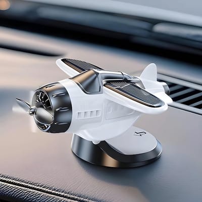 Een op zonne-energie werkend, stil roterend auto-ornament verlicht vermoeidheid en het interieur van de auto zorgt voor rijplezier. Geschikt voor alle auto's. Perfect voor elke zonnige plek.