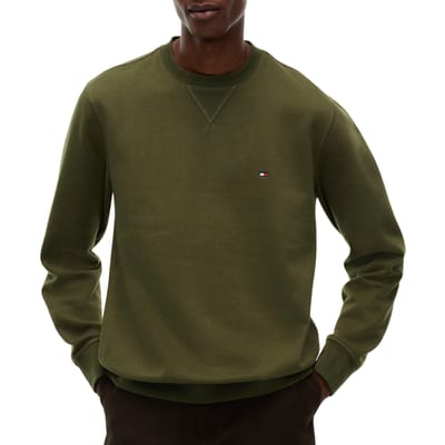 Tommy Hilfiger Seasonal Fleece Crew Sweater Heren