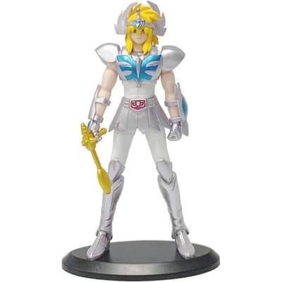Figurine Anime 19CM Phoenix Ikki Hyoga Seiya Shiryu Modèle Armure Debout Jouets pour Enfants Boîte PVC Décoration de Collection de Bureau No box