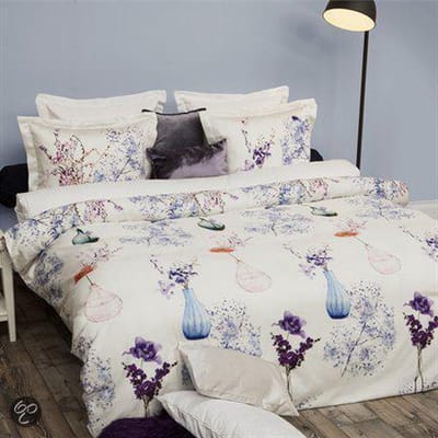HNL Refined Clara Dekbedovertrek - Lits-jumeaux - 240x200/220 cm - Offwhite
