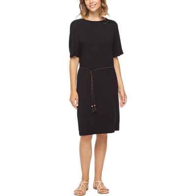 Ragwear jurk kass Zwart-Xs (34)
