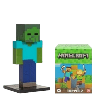 Minecraft 3D Toppeez Collectible Mystery Blindbox Figure Toy Assorted