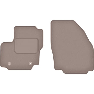 Beige voormatten voor: Ford Galaxy MK2 7-zitter (2006-2011)