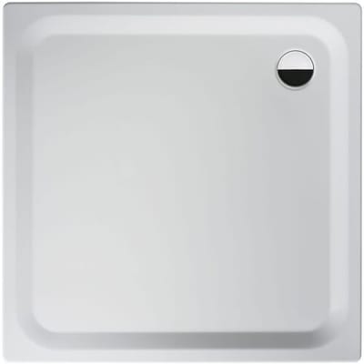 Megabad Profi Collection Steel Plan steel shower tray super flat 80 x 80 x 2.5 cm STDW8080WE