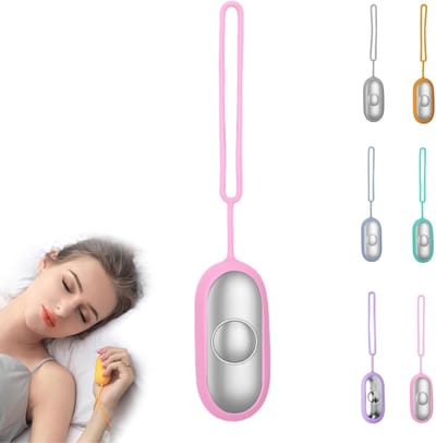 Handheld slaaphulpmiddel - Slaapapparaat - Slaaphulpmiddel - Verlicht slapeloosheid en stress - Verbeter de diepe slaap - Val snel in slaap - roze