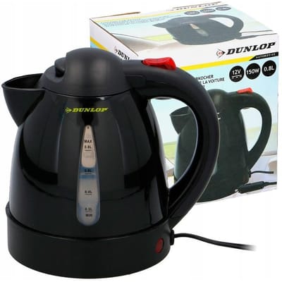 DUNLOP - Camping waterkoker - Zwart