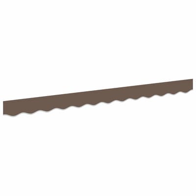 vidaXL - Vervangvolant - voor - zonnescherm - voor - 4 - m - Taupe - Polyester