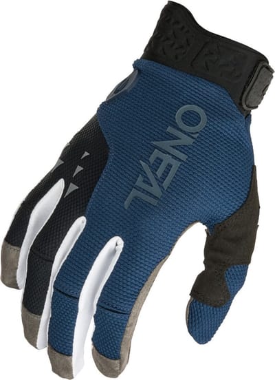 O'NEAL Revolution Zwart Blauw Motorcross Handschoenen - Handschoen