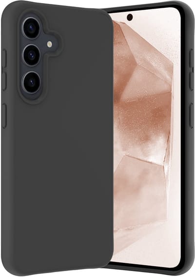 Hoes - Geschikt voor Samsung Galaxy A56 - Sterk & Shockproof - Hoesje Cover - Siliconen Case - Zwart