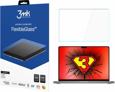 Hybride glas 3MK Apple MacBook Pro 14,2" 2021 - FlexibleGlass™