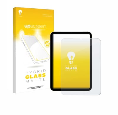 upscreen - Screenprotector voor Apple iPad Mini 7 2024 - Folie Beschermfolie Beschermglas matte