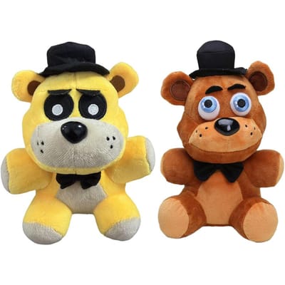 Fnaf Peluche Nuit Chez Freddy Fnfa Jouets Peluches Mignons Poupée Ours Bonnie Renard Dessin Animé Poupées en Peluche Jouets Freddy Pour Enfants Cadeaux Fans