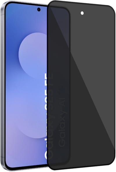 ChiGuard Privacy Screenprotector geschikt voor Samsung Galaxy S25 FE Screenprotector - Beschermglas - Privé GuardCover