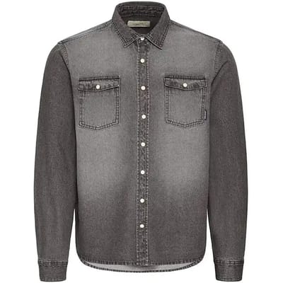 Blend - BHDARGO DENIM SHIRT - Heren - Lange mouwen shirts