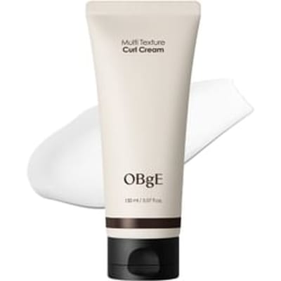 OBGE Multi Textuur Krulcrème Natuurlijke Styling Volume 150ml white