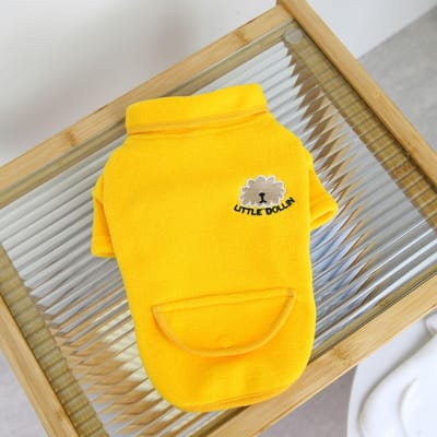 Huisdier Trui Fleece Stof Warm Hondenkleding In Herfst en Winter Mode Eenvoudige Huisdier Hondenkleding Huisdier Kleding Puppy Kleding XXL