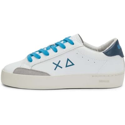 Sun68 Boy's Street Leather (Teen) Sneaker - Fashion Wear - Kinderen