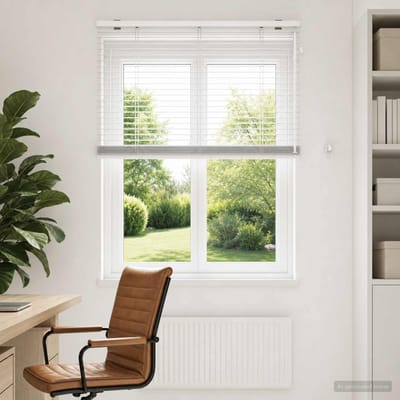 vidaXL - Venetiaanse - jaloezie - Wit - 70 - x - 160 - cm - 35 - mm