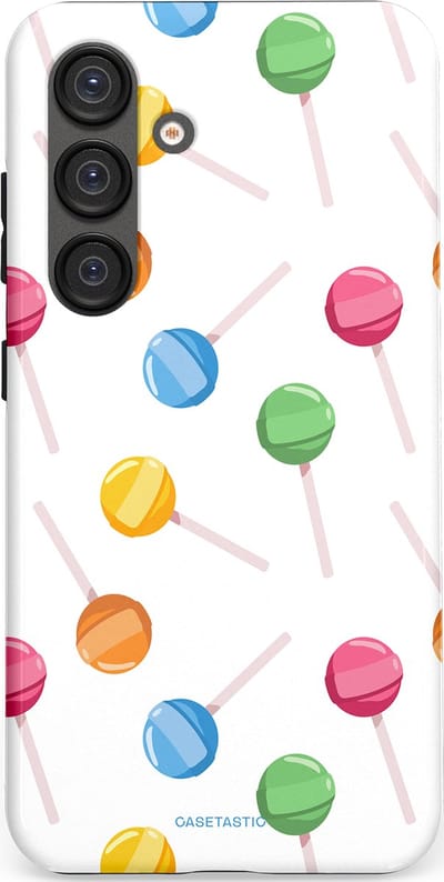 Casetastic Hoesje Geschikt voor Samsung S25 - Stijlvolle Beschermende Duo-layer Case - Lollybom
