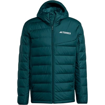 adidas TERREX Terrex Multi Licht CLIMAWARM Donsjack met Capuchon - Heren - Groen