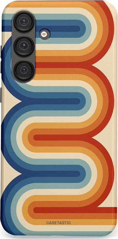 Casetastic Hoesje Geschikt voor Samsung S25 Plus - Stijlvolle Beschermende Duo-layer Case - Vintage Boog