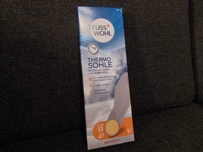 Fusswohl Thermozolen - Maat 33-47 - Set van 2 thermo-inlegzooltjes | 3-laagse Thermozooltjes - Beschermt tegen kou en nattigheid - Versnijdbaar naar grootte