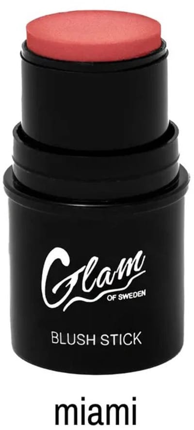 Glam of Sweden - Blush Stick - Nummer 06 Miami Gold Orange - Oranje Parelmoer Glans - 1 Stick met 5 gram inhoud