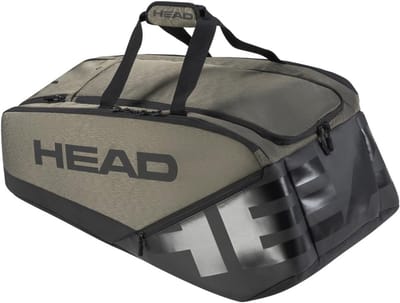 Pro X RACQUET BAG XL - Ruimte voor 12 Rackets, Rugzak-draagsysteem en Geventileerd Vak