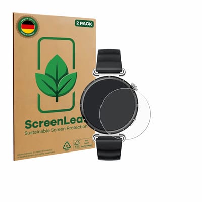 2 Stuks Screenprotector voor Huawei Watch GT 6 (41 mm) - Hoogwaardige Beschermfolie transparant