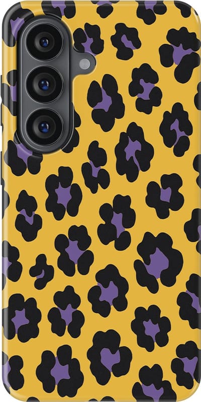 DripCase Luipaard Hoesje Samsung Galaxy S26 | Backcover met Mag | Hoesje met Dierenprint Samsung Galaxy S26 Wild Electric