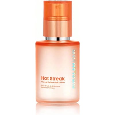 Hot Streak Thermal Defense Glow Oil Elixir-100ml/3,4 Fl Oz, haarverzorging etherische olie, rozengeur hydraterende olie serum voor diepe voeding, haarolie hittebescherming krullend haar producten haarbehandeling serum, temt kroezen en seals in glans, hittebescherming verrijkt met zonnebloemzaadolie gewichtloze mistspray voor alle haartypes Geschenk Roze Make-up Strand Festivals Haarverzorging Vakantie Zomer Haaraccessoires Terug naar school Reis