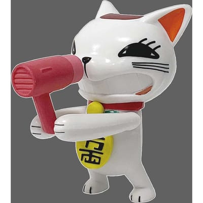 Nieuw op voorraad Dandadan Turbo Bachan Anime Figuur 9cm Hoog Snelheid Nana Gelukskat Haardroger Schattige Pop Actiefiguur Aangepast Speelgoed Cadeau