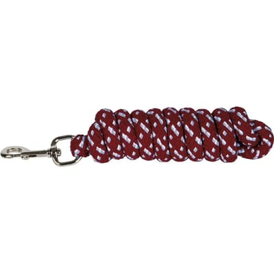Harry's Horse - Halstertouw Mounty - 2 meter - Bordeaux, Wit & Grijs