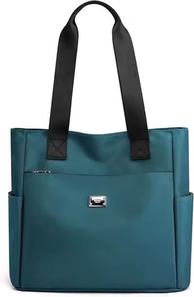 N3 Collecties Elegante geplooide clutch avondtas met grote inhoud, met metalen handvat